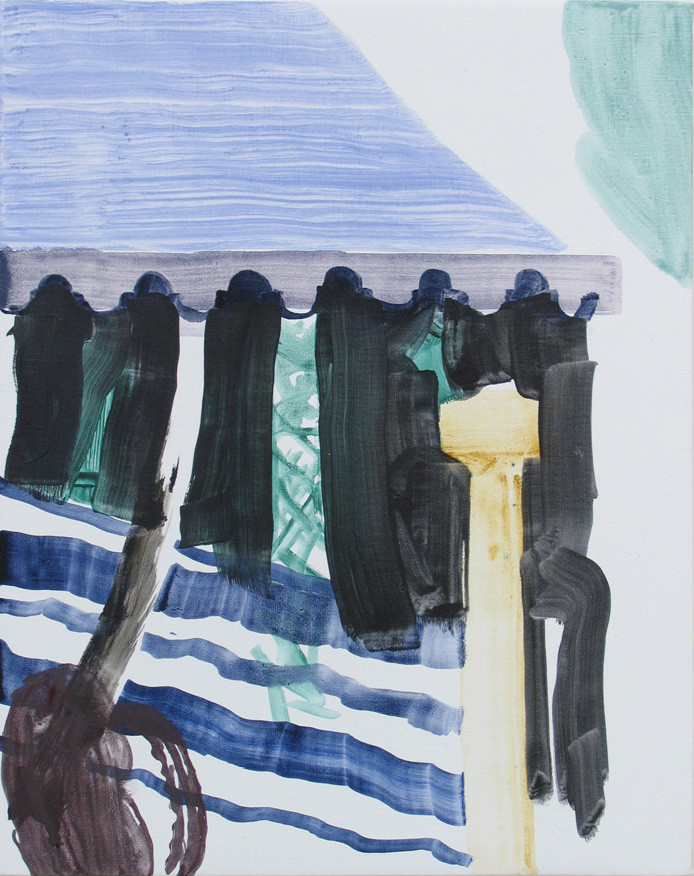 S/T, 2011, óleo sobre lino, 41 x 33 cm.